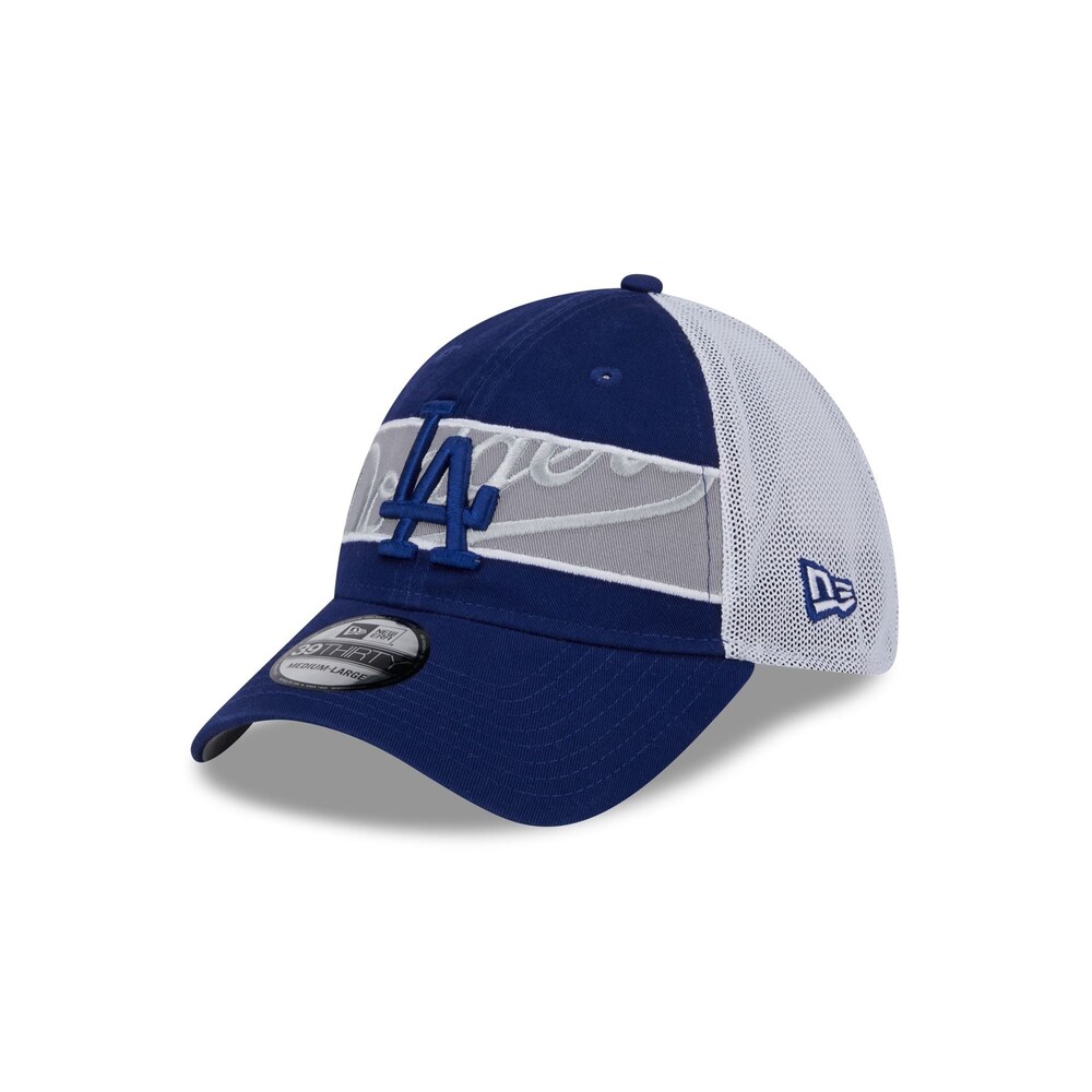 New Era Los Angeles Dodgers Banded 39THIRTY Stretch Fit Hat - Size L/XL